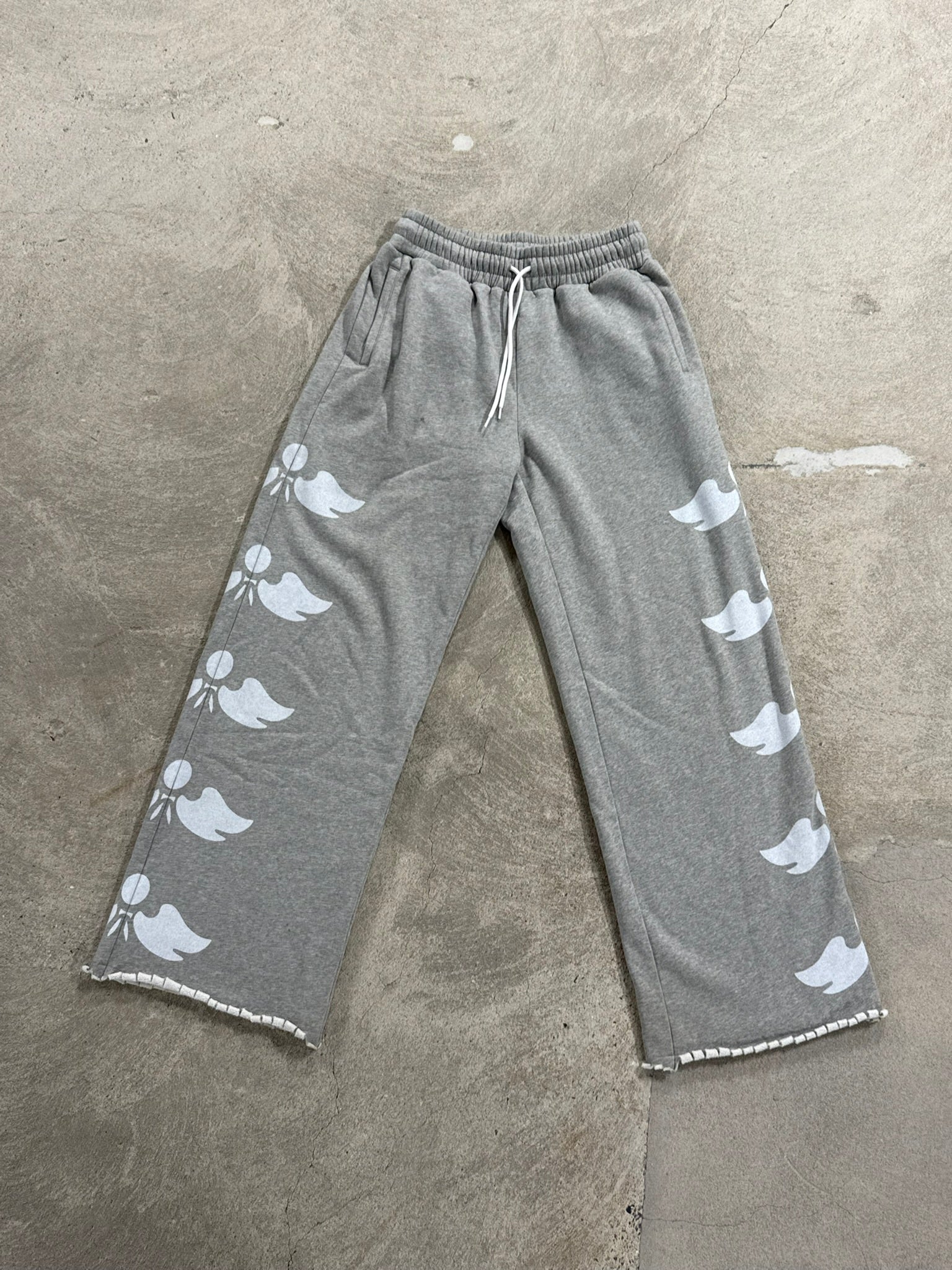 Gray Super Terminos Tracksuit Bottoms