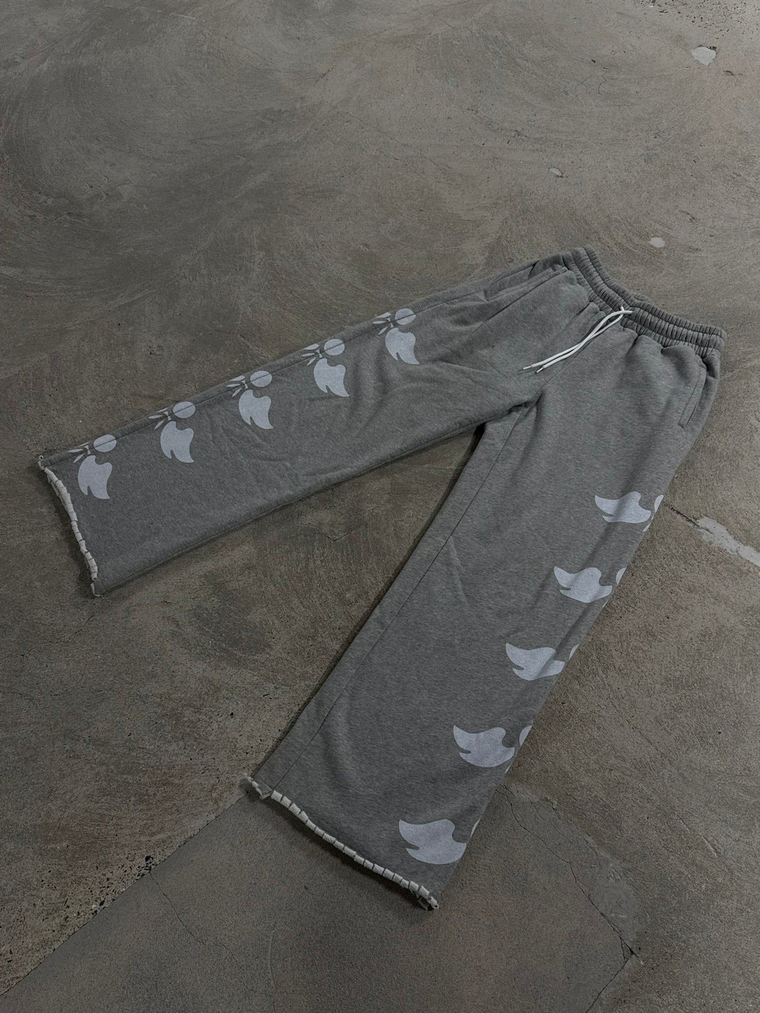 Gray Super Terminos Tracksuit Bottoms