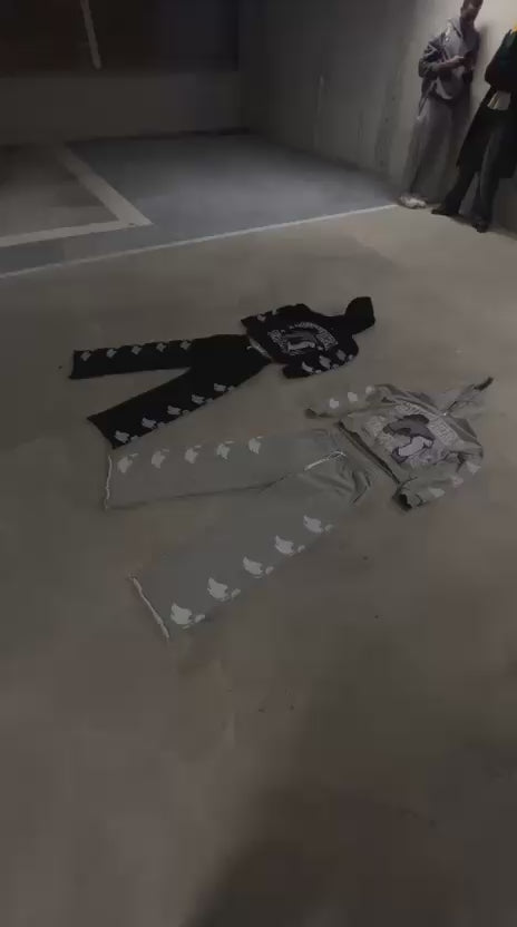 Supera Terminos Zip up Hoodie and Bottoms